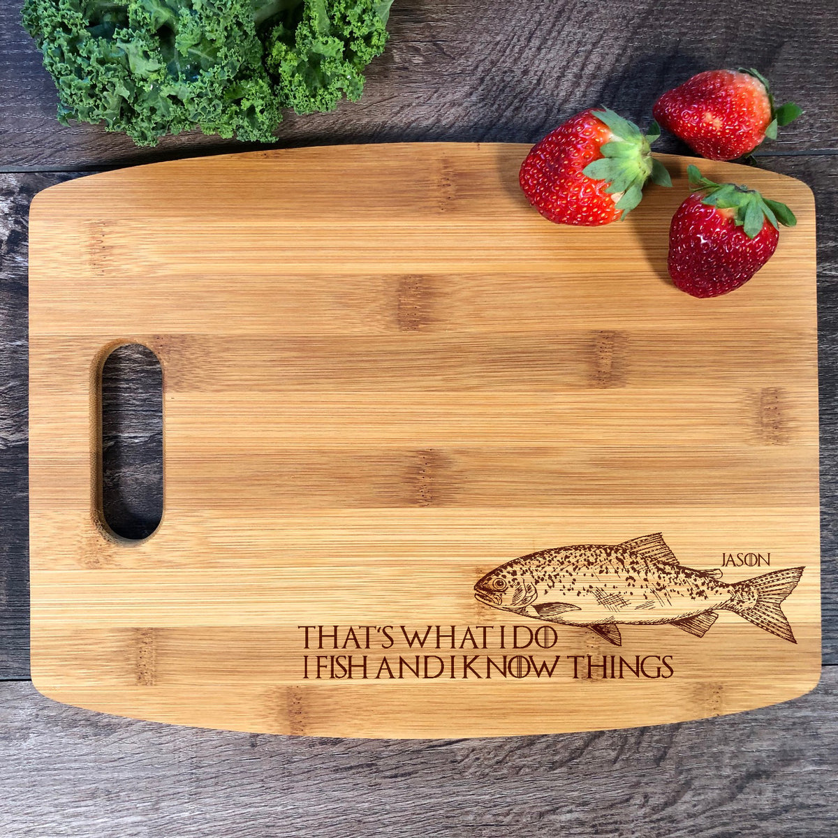 Personalized Fish Fillet Board