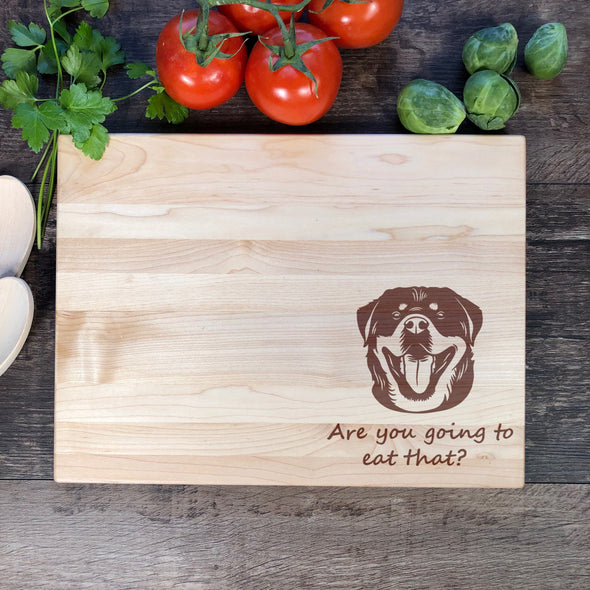 Rottweiler Cutting Board Gift for Dog Owner