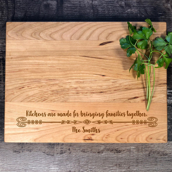 Kitchens Are Made For Bringing Families Togather. Custom Boards. M24