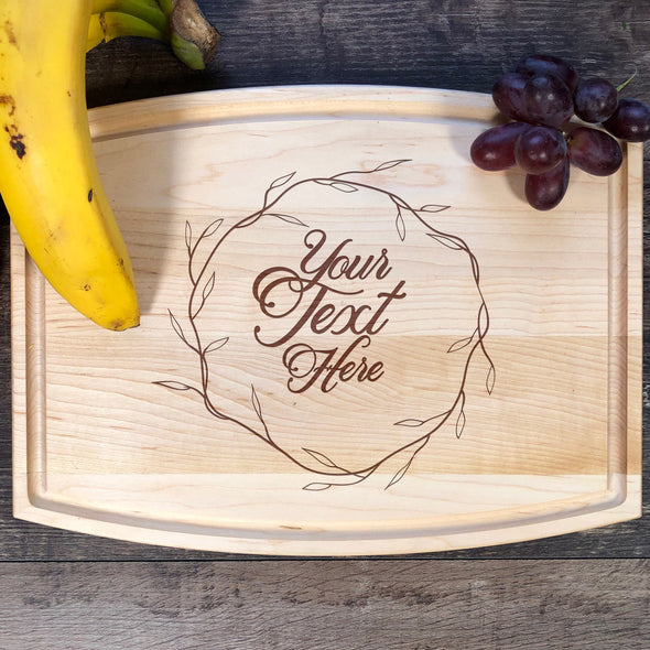 Your Text Here. Cuustom Cutting board. Personalized Board. Bamboo Board. M29