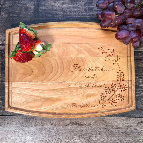 Custom Cutting Boards. This Kitchen Cooks With Love. M25