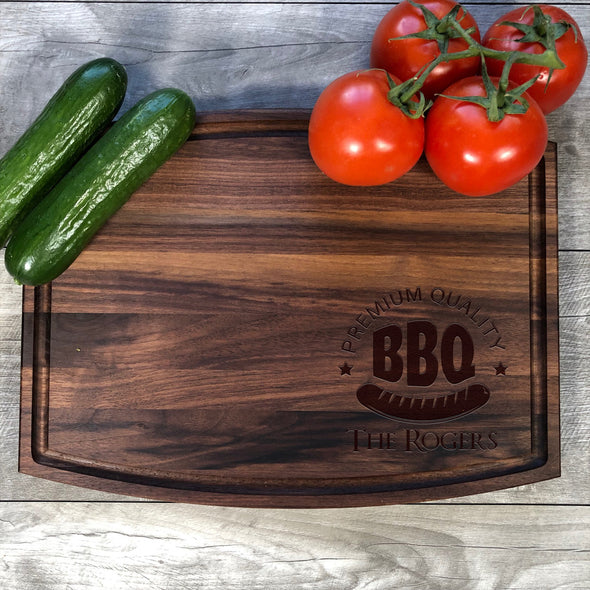 Personalized Cutting Board. Premium Quality BBQ. M37