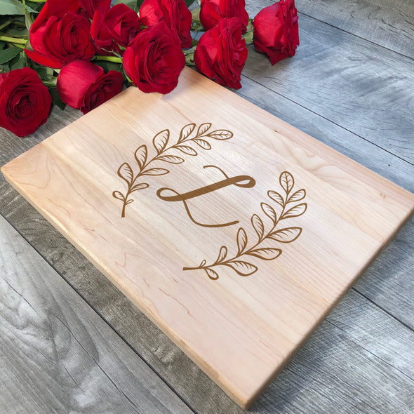 Wood Cutting Board. Last Name Custom. Housewarming. Wedding Gift. M72